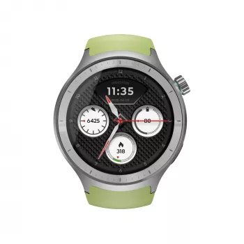 Motorola Moto Watch 3,63 cm (1,43 inch) OLED 47 mm digitaal touchscreen zilver GPS (satelliet)