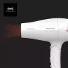 Haardroger Taurus STUDIO 2500 IONIC 2400 W wit met ionenfunctie, 3 warmtestanden, 2 snelheden, diffusor en concentrator