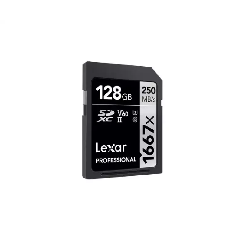 Lexar 128 GB UHS-II SDXC flashgeheugen LSD128CB1667