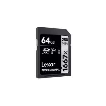 Flashgeheugen Lexar 64GB UHS-II Class 10 LSD64GCB1667