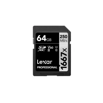 Flashgeheugen Lexar 64GB UHS-II Class 10 LSD64GCB1667