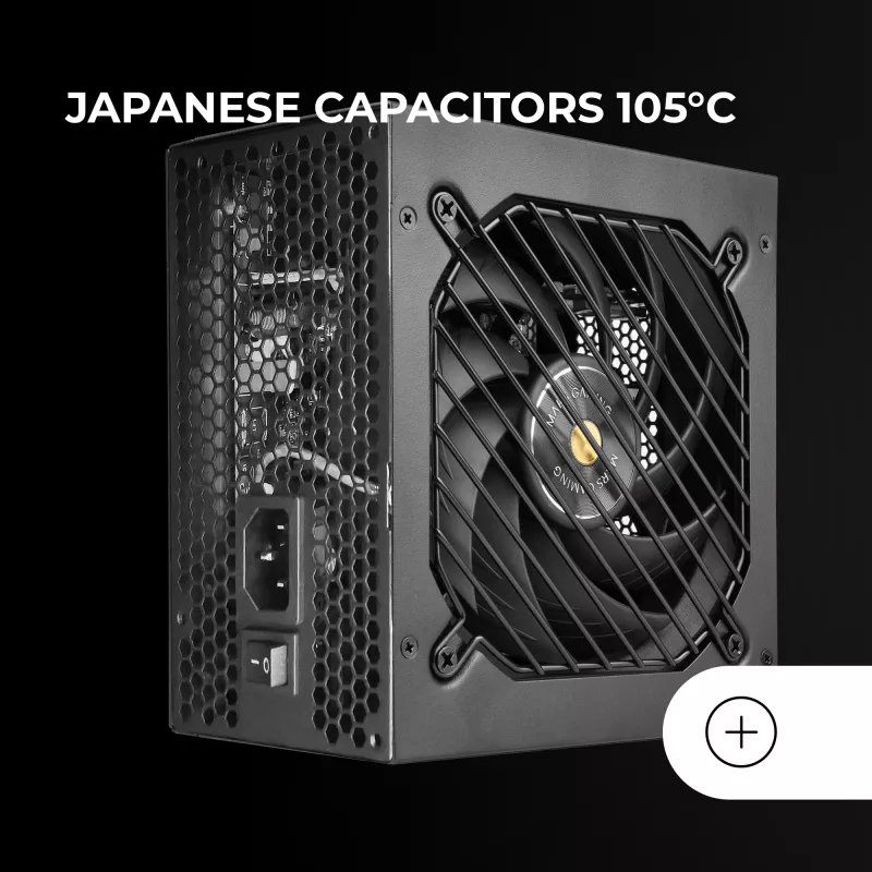 Mars Gaming MPB650SIM voeding 650 W 24-pin ATX ATX zwart