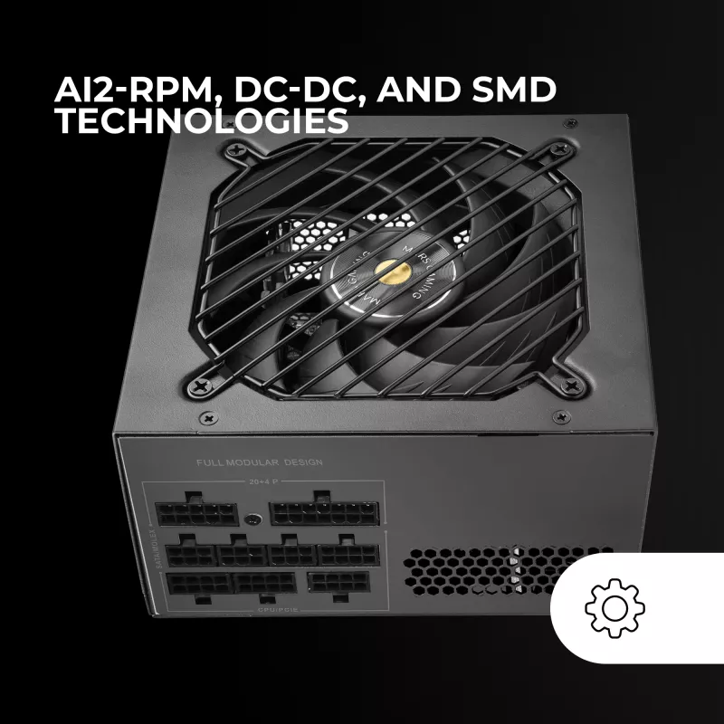 Mars Gaming MPB650SIM voeding 650 W 24-pin ATX ATX zwart