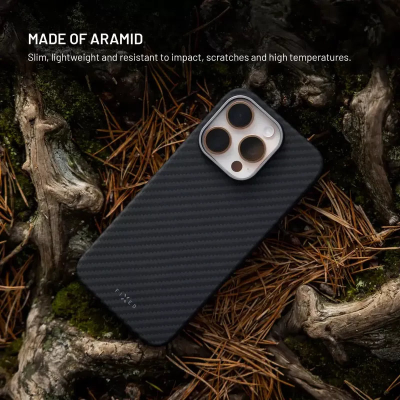 Fixed MagVelar | achterkantcover | Samsung | Galaxy S26 | aramidevezels | zwart