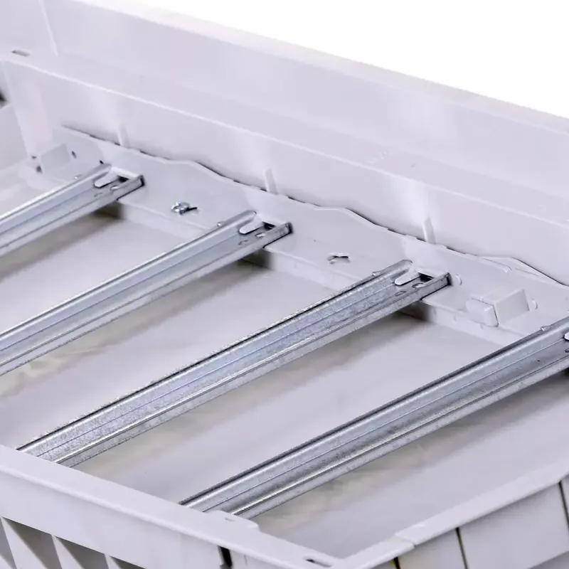 Kunststof installatiebehuizing Noark PMF 60 — 5 rijen, 60 modules, IP40