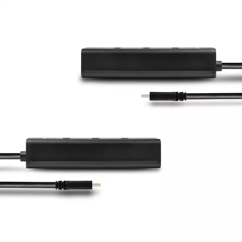Axagon HUE-S2C interface-hub USB 3.2 Gen 1 (3.1 Gen 1) Type-A 5000 Mbit/s zwart