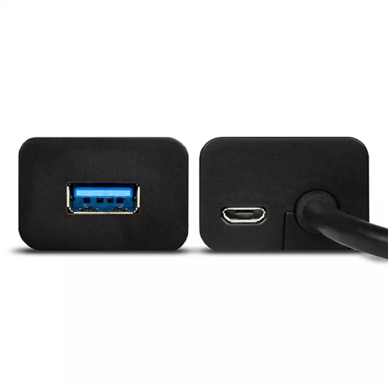 Axagon HUE-S2C interface-hub USB 3.2 Gen 1 (3.1 Gen 1) Type-A 5000 Mbit/s zwart