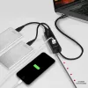 Axagon HUE-S2C interface-hub USB 3.2 Gen 1 (3.1 Gen 1) Type-A 5000 Mbit/s zwart
