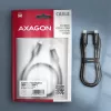 Axagon BUCM432-CM10AB USB-kabel USB4 Gen 3x2 1 m USB C zwart