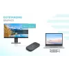 i-tec Thunderbolt 3/USB-C dual-4K-dockingstation + USB-C-naar-DisplayPort-kabel (1,5 m) + voeding 60 W