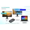 i-tec Thunderbolt 3/USB-C dual-4K-dockingstation + USB-C-naar-DisplayPort-kabel (1,5 m) + voeding 60 W