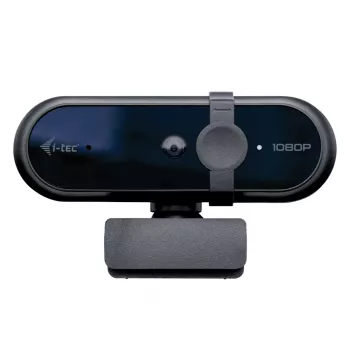 Webcam ITEC SOLOMON 100 1080p, 2 MP, Full HD 1920×1080, USB, cliphouder, zwart