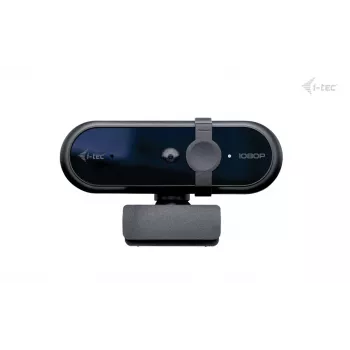 Webcam ITEC SOLOMON 100 1080p, 2 MP, Full HD 1920×1080, USB, cliphouder, zwart