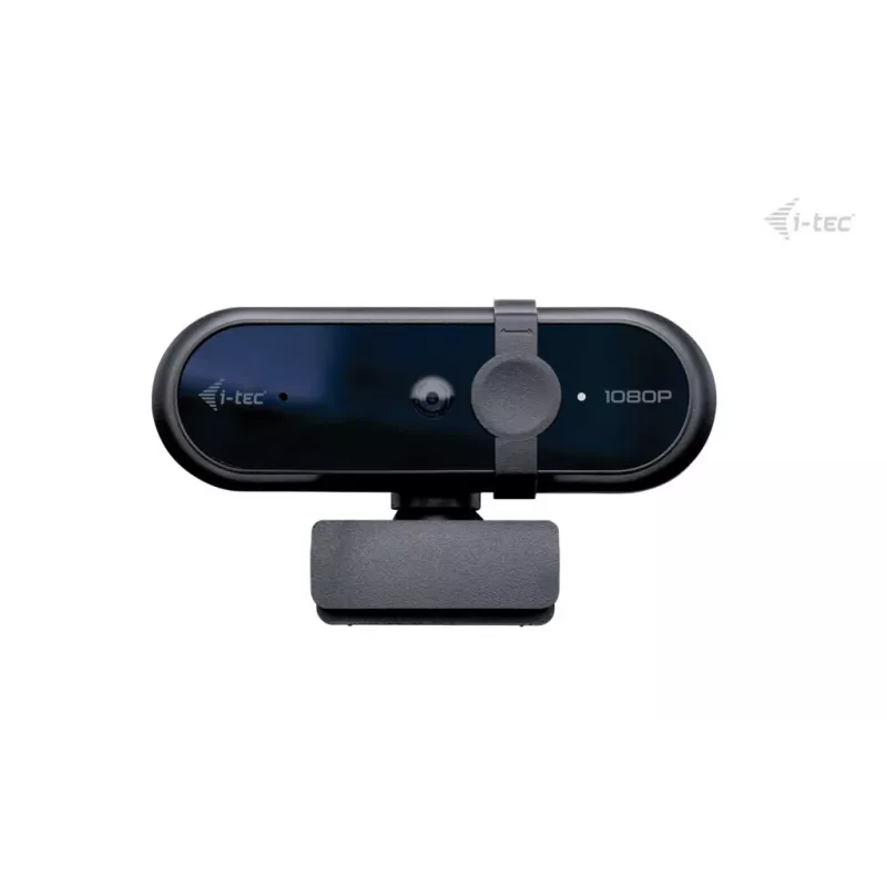 Webcam ITEC SOLOMON 100 1080p, 2 MP, Full HD 1920×1080, USB, cliphouder, zwart