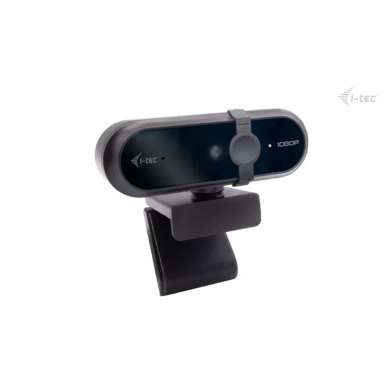 Webcam ITEC SOLOMON 100 1080p, 2 MP, Full HD 1920×1080, USB, cliphouder, zwart