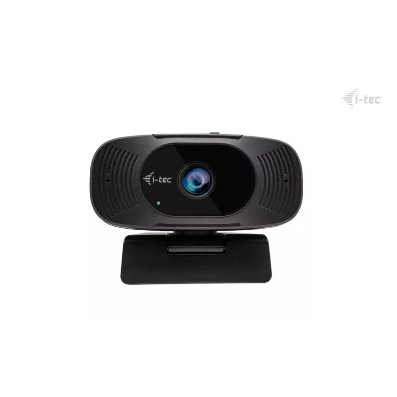 Webcam i-tec SOLOMON 300 4K, USB, 3840×2160, 8,29 MP, cliphouder, zwart