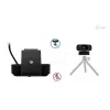 Webcam i-tec SOLOMON 300 4K, USB, 3840×2160, 8,29 MP, cliphouder, zwart