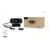 Webcam i-tec SOLOMON 300 4K, USB, 3840×2160, 8,29 MP, cliphouder, zwart