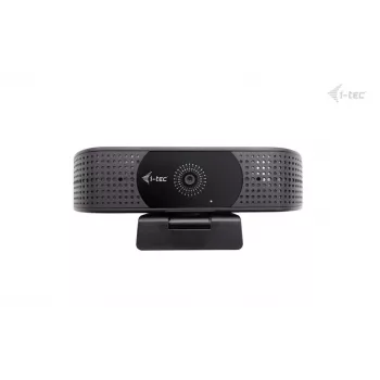 Webcam ITEC i-tec SOLOMON 500 4K PDAF — 4K Ultra HD, 3840×2160, USB, cliphouder, zwart
