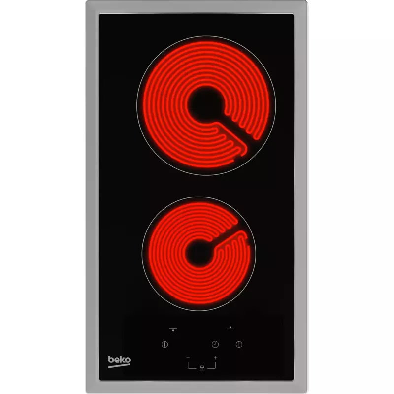 Beko HDMC 32400 TX inbouw keramische kookplaat, 2 zones, touchbediening