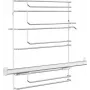 Beko 4480100203 oven telescoopgeleider, 1 niveau, zilver