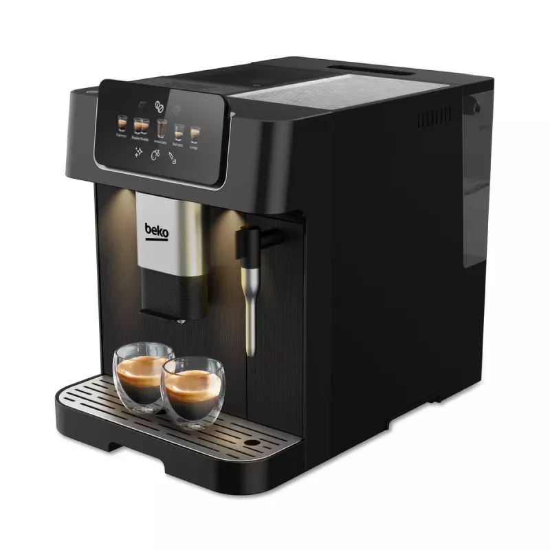 Beko CEG7302B CaffeExperto koffieautomaat met stoompijpje