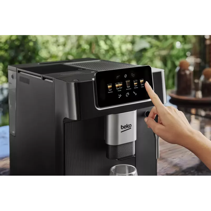 Beko CEG7302B CaffeExperto koffieautomaat met stoompijpje