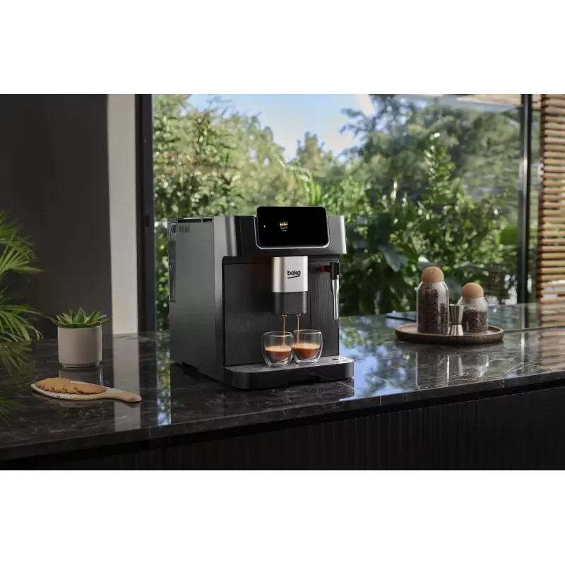Beko CEG7302B CaffeExperto koffieautomaat met stoompijpje