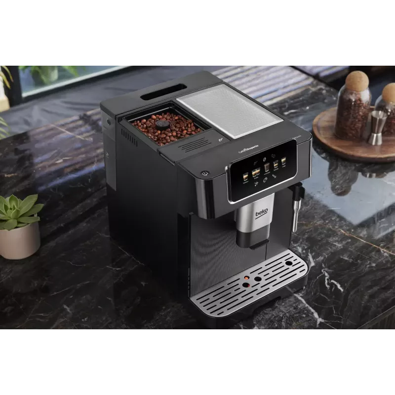 Beko CEG7302B CaffeExperto koffieautomaat met stoompijpje