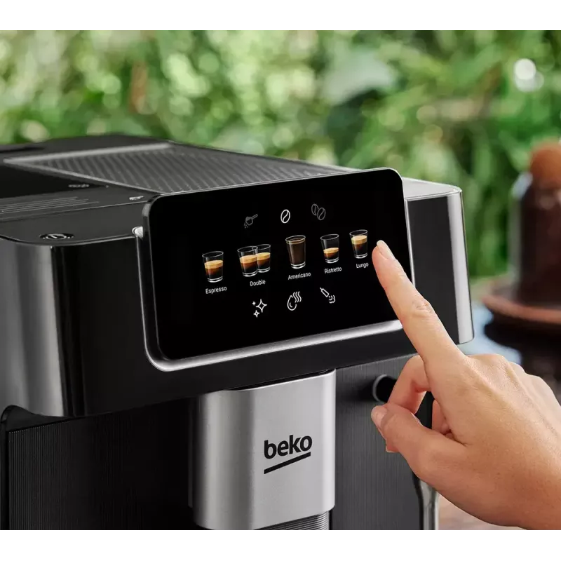 Beko CEG7302B CaffeExperto koffieautomaat met stoompijpje