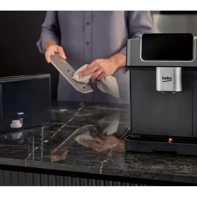 Beko CEG7302B CaffeExperto koffieautomaat met stoompijpje