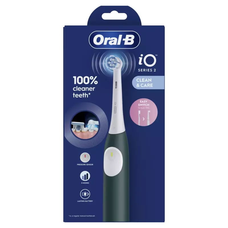 Elektrische tandenborstel BRAUN Oral‑B iO2 (model iOS2.1C9.0G) groen Forest