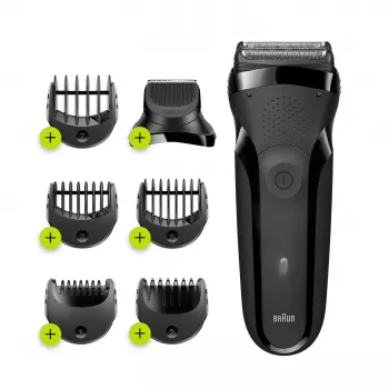 Braun Series 3 300BT draadloze nat- en droog foliescheerapparaat met trimmer