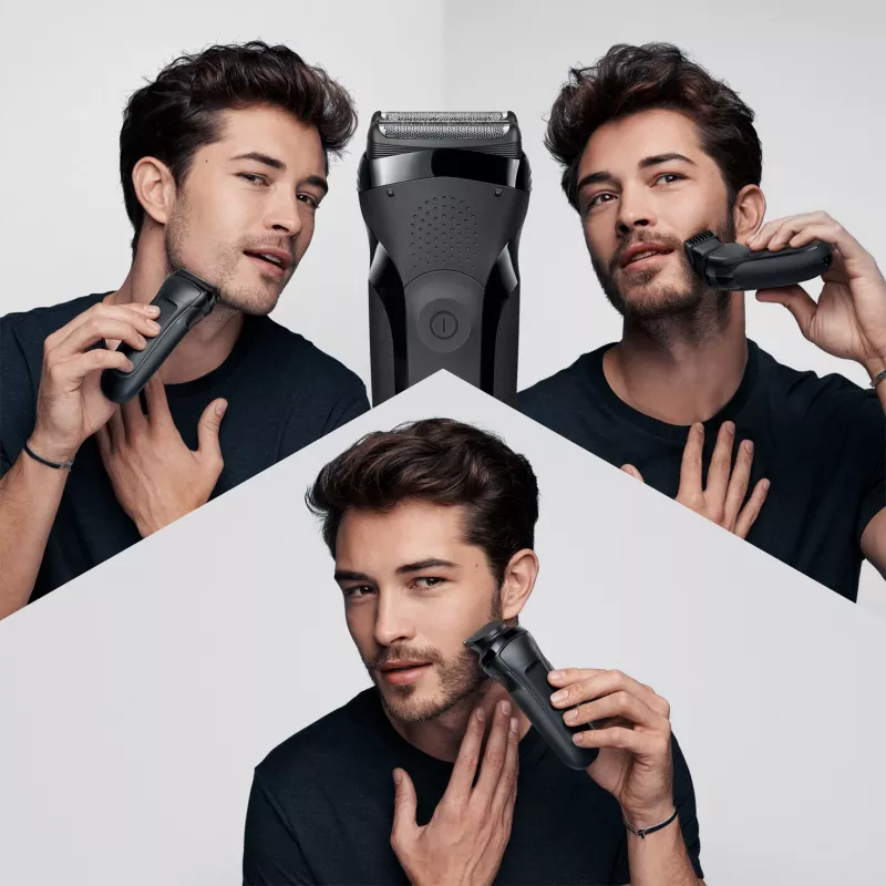 Braun Series 3 300BT draadloze nat- en droog foliescheerapparaat met trimmer