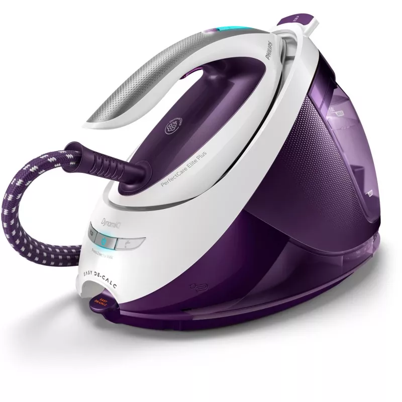 Stoomstrijkstation Philips GC9660/30 — 1,8 l watertank, 7,5 bar druk, 520 g/min boost, T-ionicGlide strijkzool