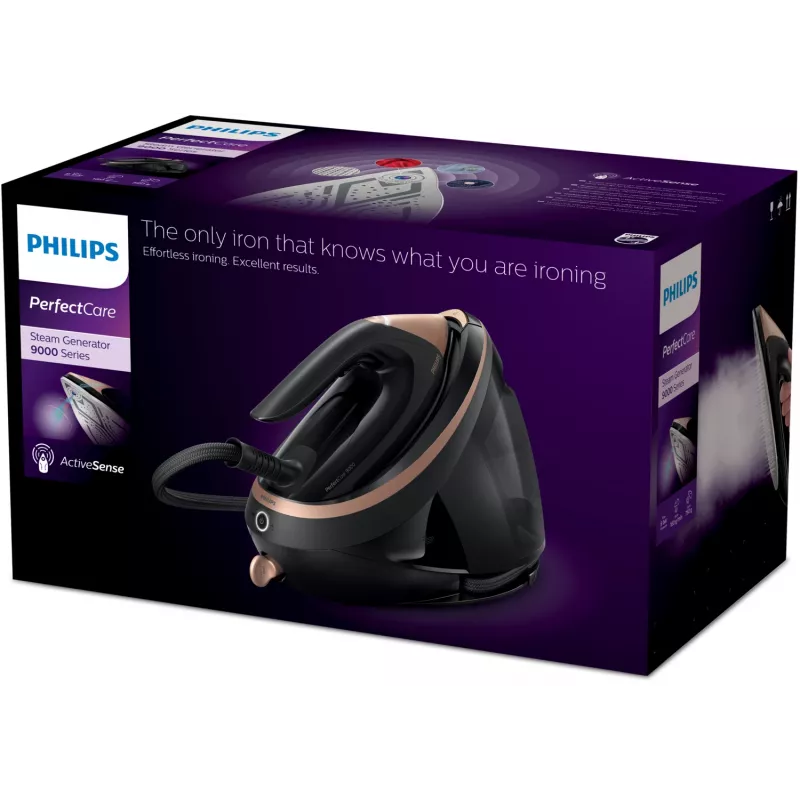 Philips PSG9040/80 stoomstrijkstation 3100 W 1,8 L SteamGlide Elite strijkzool zwart