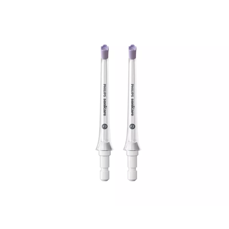 Philips Sonicare Power Flosser HX3062/00 2-pack F3 Quad Stream monddouche-opzetstuk