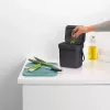 Bin Brabantia 209888 zwart plastic 139x188x174 mm