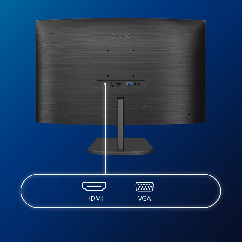 Philips E Line 241E1SCA/00 computerbeeldscherm 59,9 cm (23,6 inch) 1920 x 1080 pixel Full HD LCD zwart
