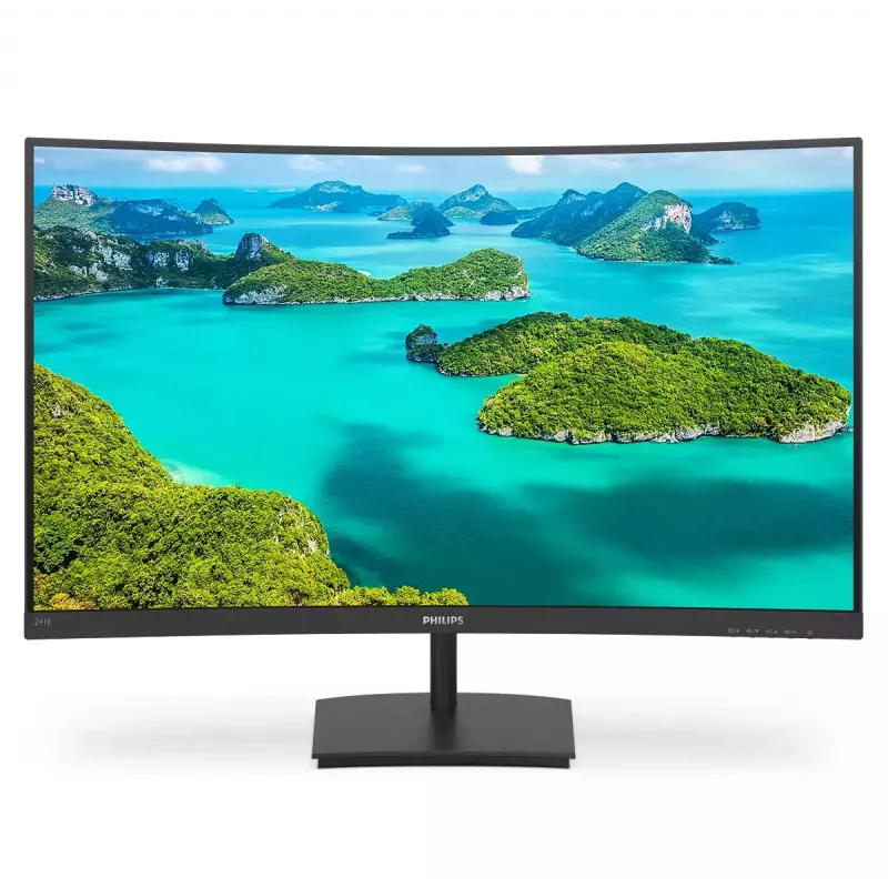 Philips E Line 241E1SCA/00 computerbeeldscherm 59,9 cm (23,6 inch) 1920 x 1080 pixel Full HD LCD zwart