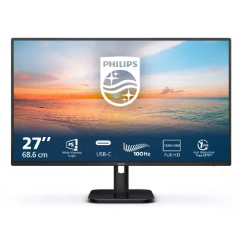 Philips 1000 serie 27E1N1300A/00 computermonitor 68,6 cm (27 inch) 1920 x 1080 pixel Full HD LCD zwart