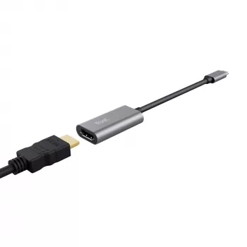 Trust Dalyx USB-grafische adapter grijs