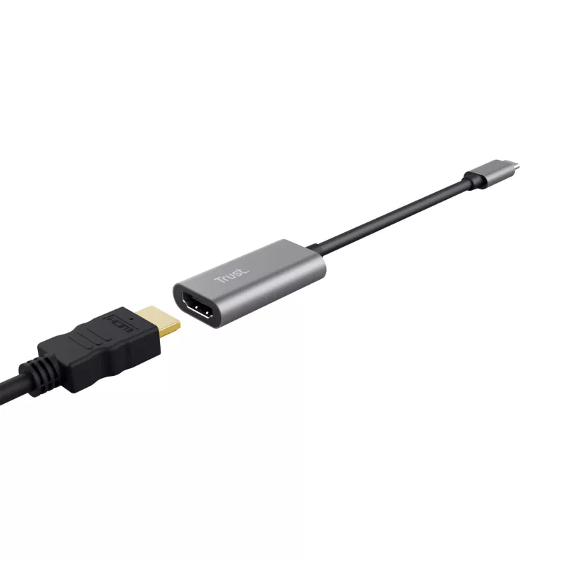 Trust Dalyx USB-grafische adapter grijs