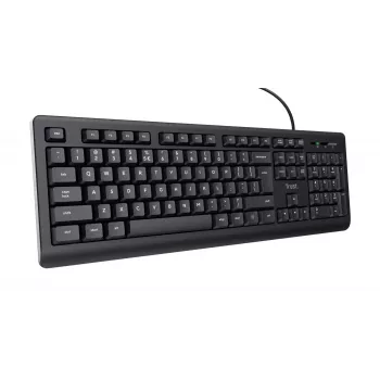 Trust TK-150 toetsenbord universeel USB QWERTY zwart