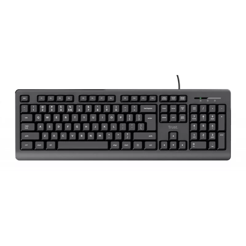 Trust TK-150 toetsenbord universeel USB QWERTY zwart