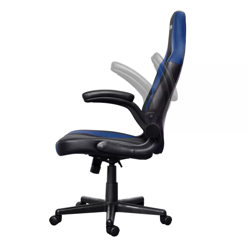 Trust GXT 703B RIYE universele gamingstoel zwart, blauw