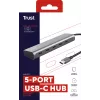 Trust Halyx USB 3.2 Gen 1 (3.1 Gen 1) Type-C zilver