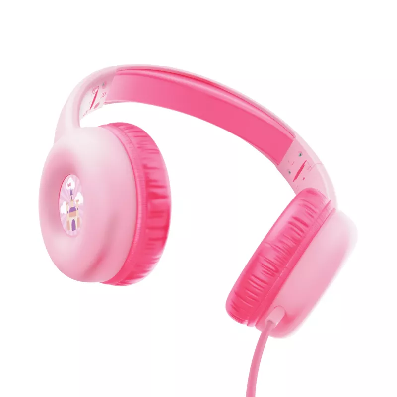 Trust Nouna headset bedrade headset hoofdband gesprekken/muziek roze