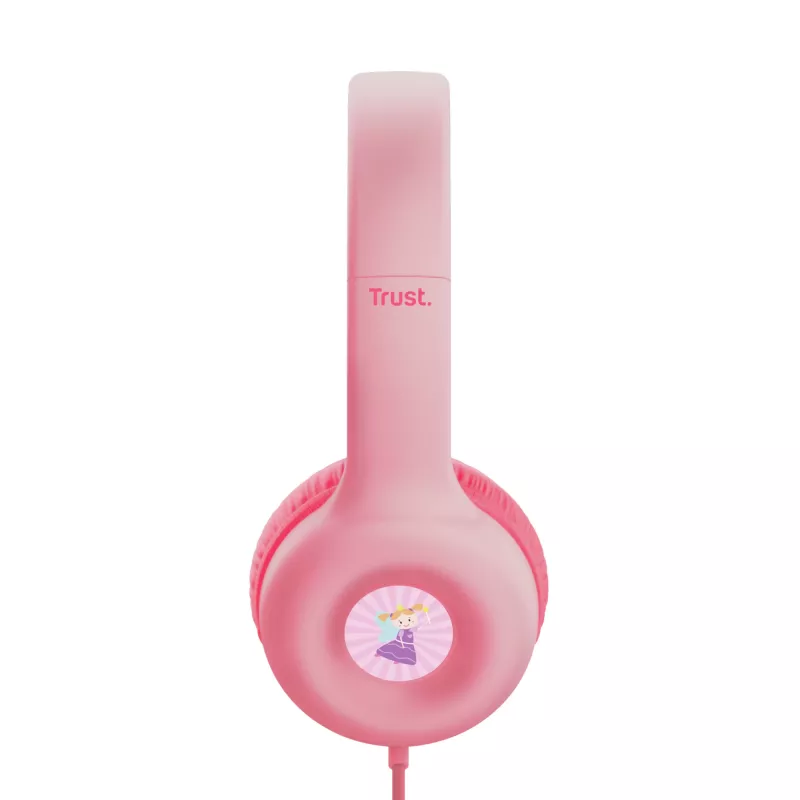 Trust Nouna headset bedrade headset hoofdband gesprekken/muziek roze