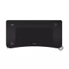 Bureau Trust GXT 710 Luminus Pro zwart rechthoekig ABS/PC 1200x600x740mm